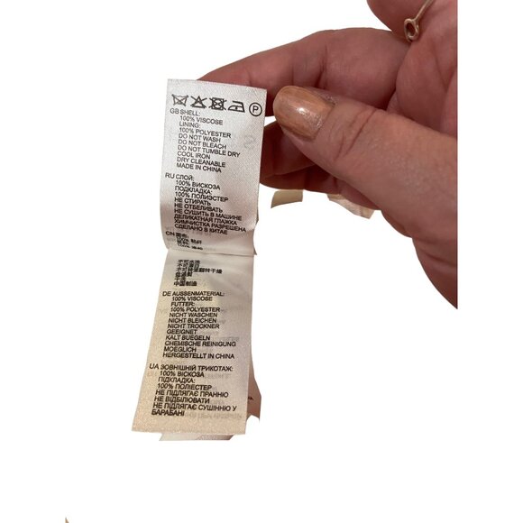 Reiss Midi Dress White Size 6 Minimalist - Picture 5 of 16